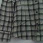 Lauren Jeans by Ralph Lauren Ruffle Collar Crosshatch Beige Gray w/ Scarf Tie L