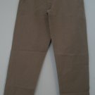 L.L. Bean Women's Regular Nylon Spandex 2 Zipper Pockets Tan Snap Button Pants