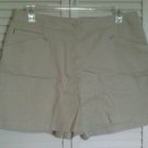 St. John's Bay 16 Cotton Stretch Casual Dress Shorts Front Angled & Coin Pockets