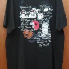 NWT Lifestyle Classics XL Motorcycle Black Red White T-Shirt SS