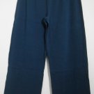 Authentic Falls Creek Women size Medium Sleepwear Navy Blue Elastic & Drawstring