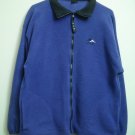VAIL Skiing Fleece Jacket Long Sleeve Full Front Zip Blue/Purple? 2 Two Pockets
