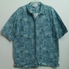 Columbia Sportswear Company Portland Oregon Button Down Casual Short Sleeve Top