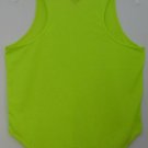Brooks Acive Wear Running Tank Top Lightweight Bright Yellow/Green 100% Coolmax