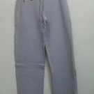 Tommy Bahama Blue Violet Lounge Jogging Sweat Knit Pants 1 Zip Pocket Drawstring