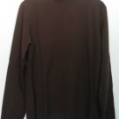 Apt. 9 Womens Large Turtleneck Lightweight 83% Merino Wool 17% Nylon Long Sleeve
