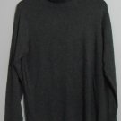 Focus 2000 XL Gray Rayon Nylon Spandex Turtleneck Sweater Ribbed Neck & Bottoms