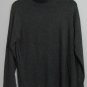 Focus 2000 XL Gray Rayon Nylon Spandex Turtleneck Sweater Ribbed Neck & Bottoms