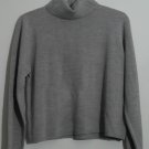 Draper's & Damon's Soft Spun® Turtleneck Sweater Heather Gray 100%  Acrylic PXL