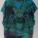 Susan Lawrence Petite Large with Flutter Sleeves and Inset Sleeves Wide Neckline