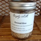 Coconut Key Lime Body Scrub 8 oz