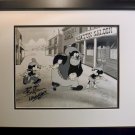 Disney Sericel Cel Mickey Mouse Minnie Pete Signed Bret Iwan Voice New Frame