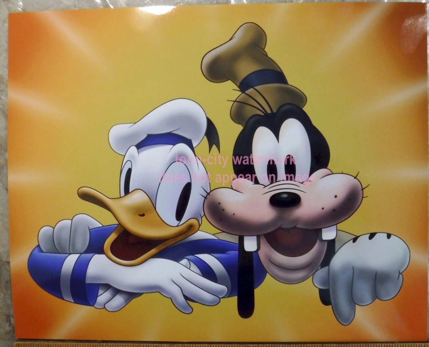 Donald Duck Goofy Disney 8 x 10 inches Disney NEW title card image ...