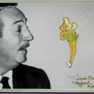 Walt Disney Flying Tinker Bell Production cel SIGNED Margaret Kerry Peter Pan