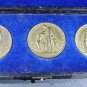 Weimar Hyperinflation "Suffering of the German Nation" 3 Medal Set Original Case