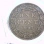 1907 H Canada Large Cent KM#8 Fine Condition  Edward VII