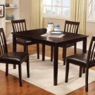 Wrangler I Espresso Finish 5pc Dining Set - FREE DELIVERY IN SOUTHERN CALIFORNIA