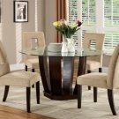 West Palm I Espresso Finish 5pc Dining Set - FREE DELIVERY IN SOUTHERN CALIFORNIA