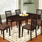 Eaton I Espresso Finish 7 Pc. Dining Set - FREE DELIVERY IN SOUTHERN CALIFORNIA