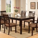 Central Park I Dark Cherry Finish 7pc Dining Set  - FREE DELIVERY IN SOUTHERN CALIFORNIA
