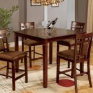 Montclair II Dark Cherry Finish 5pc Counter Height Dining Set - FREE DELIVERY IN SOUTHERN CALIFORNIA