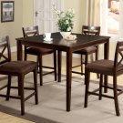 Weston II Espresso Finish 5pc Counter Height Dining Set - FREE DELIVERY IN SOUTHERN CALIFORNIA