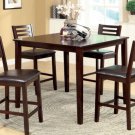 Amador II Espresso Finish 5pc Counter Height Dining Set - FREE DELIVERY IN SOUTHERN CALIFORNIA