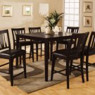 Bridgette I Espresso Finish 7pc Counter Height Dining Set - FREE DELIVERY IN SOUTHERN CALIFORNIA