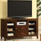 Lancaster Dark Walnut Finish TV Console - FREE DELIVERY IN SOUTHERN CALIFORNIA