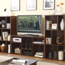 Walnut Finish TV Stand and Functional Shelf - FREE DELIVERY IN SOUTHERN CALIFORNIA
