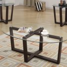 Dark Brown 3pc Table Set - FREE DELIVERY IN SOUTHERN CALIFORNIA