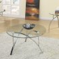 Metal & Glass 3pc Coffee Table Set - FREE DELIVERY IN SOUTHERN CALIFORNIA