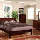 Saint Anne Cherry Finish Classic Style Bed - FREE DELIVERY IN SOUTHERN CALIFORNIA