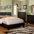 Villa Park Padded Leatherette Platform Bed - FREE DELIVERY IN SOUTHERN CALIFORNIA