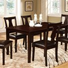 Bridle I Espresso Finish 7pc. Dining Set - FREE DELIVERY IN SOUTHERN CALIFORNIA