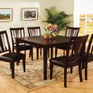 Bridgette I Espresso Finish 7pc. Dining Set - FREE DELIVERY IN SOUTHERN CALIFORNIA