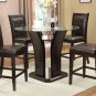 Glass Top 5pc Dining Set w/ Button Tufted or Padded Back Chairs - FREE DELIVERY IN CALIFORNIA