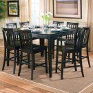 Pines Black or Walnut 9pc Counter Height Dining Set w/ Leaf - FREE DELIVERY IN SOUTHERN CALIFORNIA