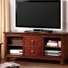 Stevens Cherry or Black Finish TV Console - FREE DELIVERY IN SOUTHERN CALIFORNIA