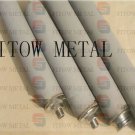 Microporous sintered filter cartridges