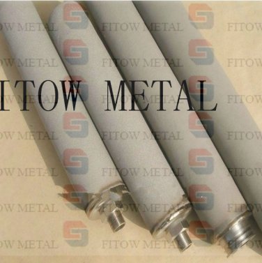 Microporous sintered filter cartridges