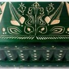 Big wooden jewelry magic mystery jigsaw puzzle wizard surprise trinket box gift