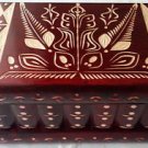 Wooden special flower jewelry puzzle magic women men boy girl happyness box toy