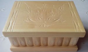 New big huge wooden puzzle secret magic jewelry box case handcarved storage box