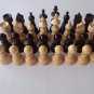 New big huge handmade european hazel wooden chess piece set King 10.7cm,4.21in