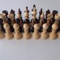 New big huge handmade european hazel wooden chess piece set King 10.7cm,4.21in