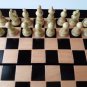 Black travel wooden chess set hazel wood chess piece,beech wood chessboard box