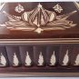 New big huge brown wooden jewelry magic puzzle box adventure hunting treasure