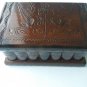 New special brown handcarved wooden wizard jewelry puzzle magic box brain teaser