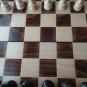 New big 20x 20 in beech wood chessboard box chess piece set backgammon checkers